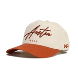 Austin Script Hat - Classic Orange - No Rivals