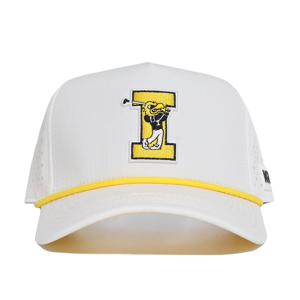 Iowa Golf Gameday Hat - White - No Rivals