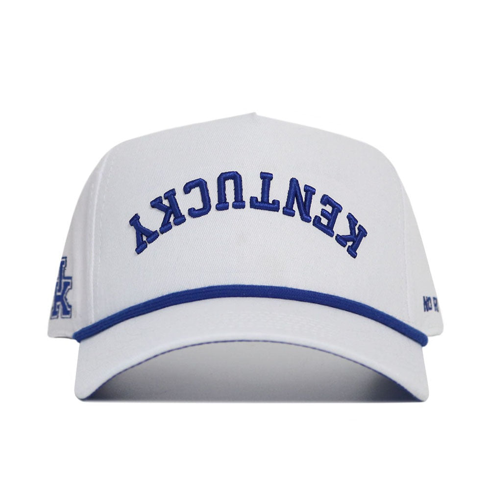 Upside Down KENTUCKY Hat - Whiteout - No Rivals