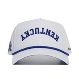Upside Down KENTUCKY Hat - Whiteout - No Rivals