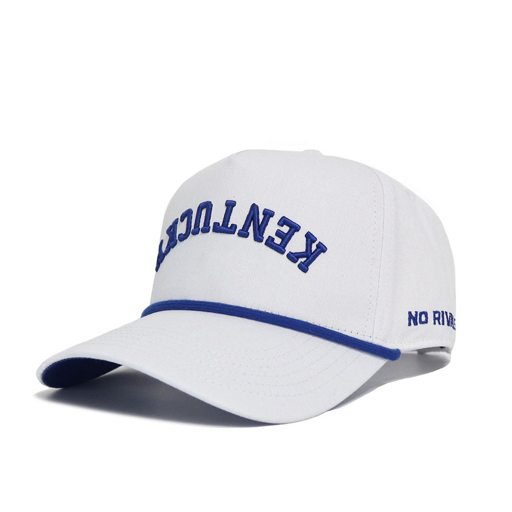 Upside Down KENTUCKY Hat - Whiteout - No Rivals