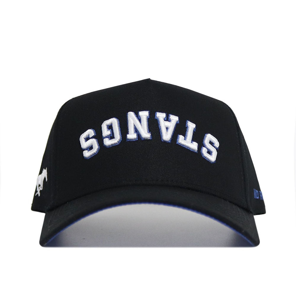 Upside Down STANGS Hat - SMU - Blackout - No Rivals