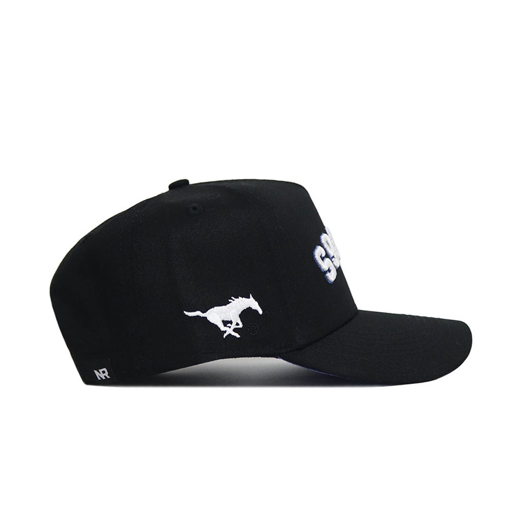 Upside Down STANGS Hat - SMU - Blackout - No Rivals