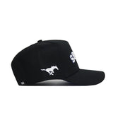 Upside Down STANGS Hat - SMU - Blackout - No Rivals