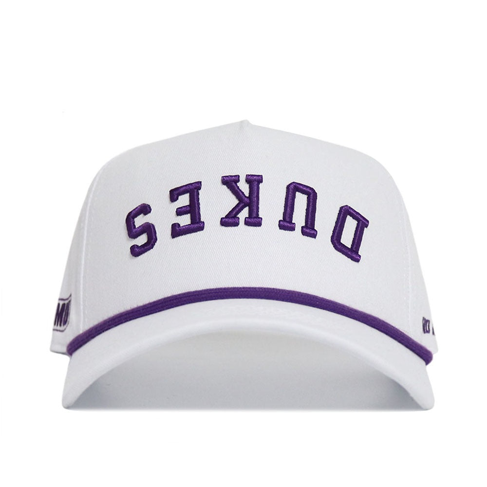 Upside Down DUKES Hat - Whiteout - No Rivals