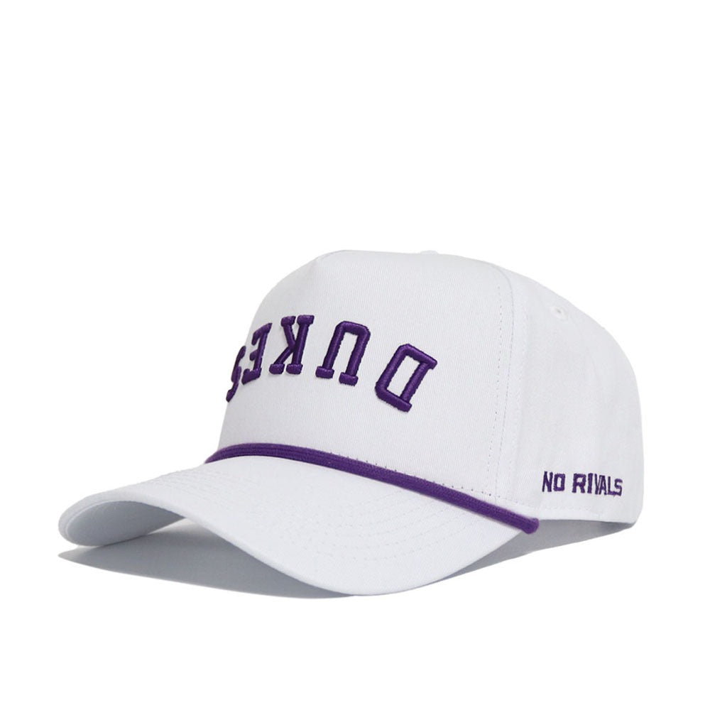 Upside Down DUKES Hat - Whiteout - No Rivals