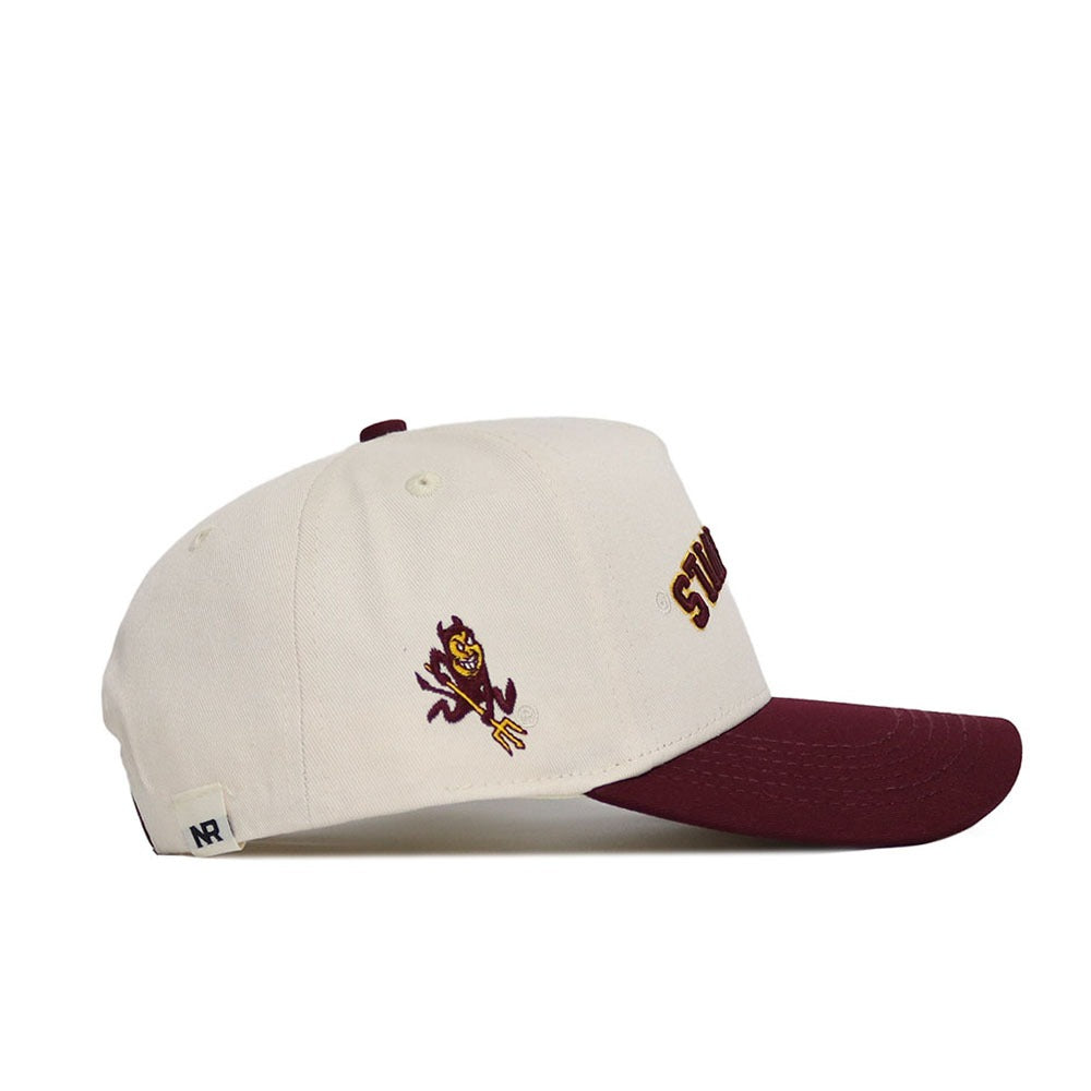 Upside Down SUN DEVILS Hat - ASU - Classic Colors - No Rivals