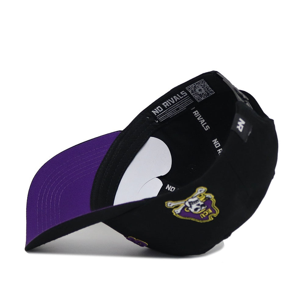 Upside Down PIRATES Hat - ECU - Blackout - No Rivals