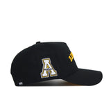 Upside Down APP STATE Hat - Blackout - No Rivals