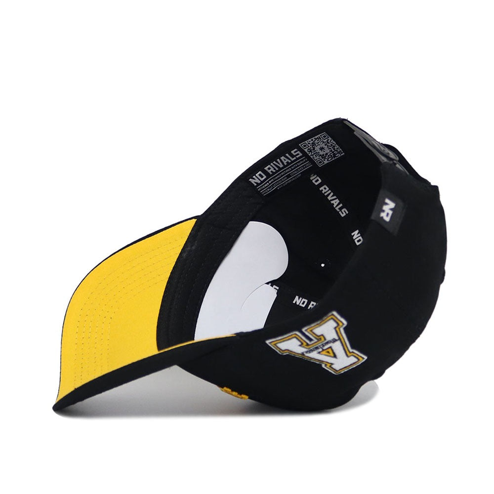 Upside Down APP STATE Hat - Blackout - No Rivals