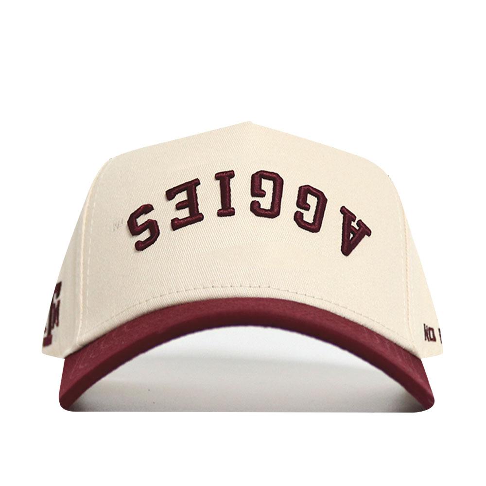Upside Down Texas A&M AGGIES Hat - Classic Colors - No Rivals