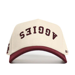 Upside Down Texas A&M AGGIES Hat - Classic Colors - No Rivals