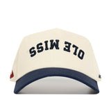 Upside Down OLE MISS Hat - Classic Colors - No Rivals