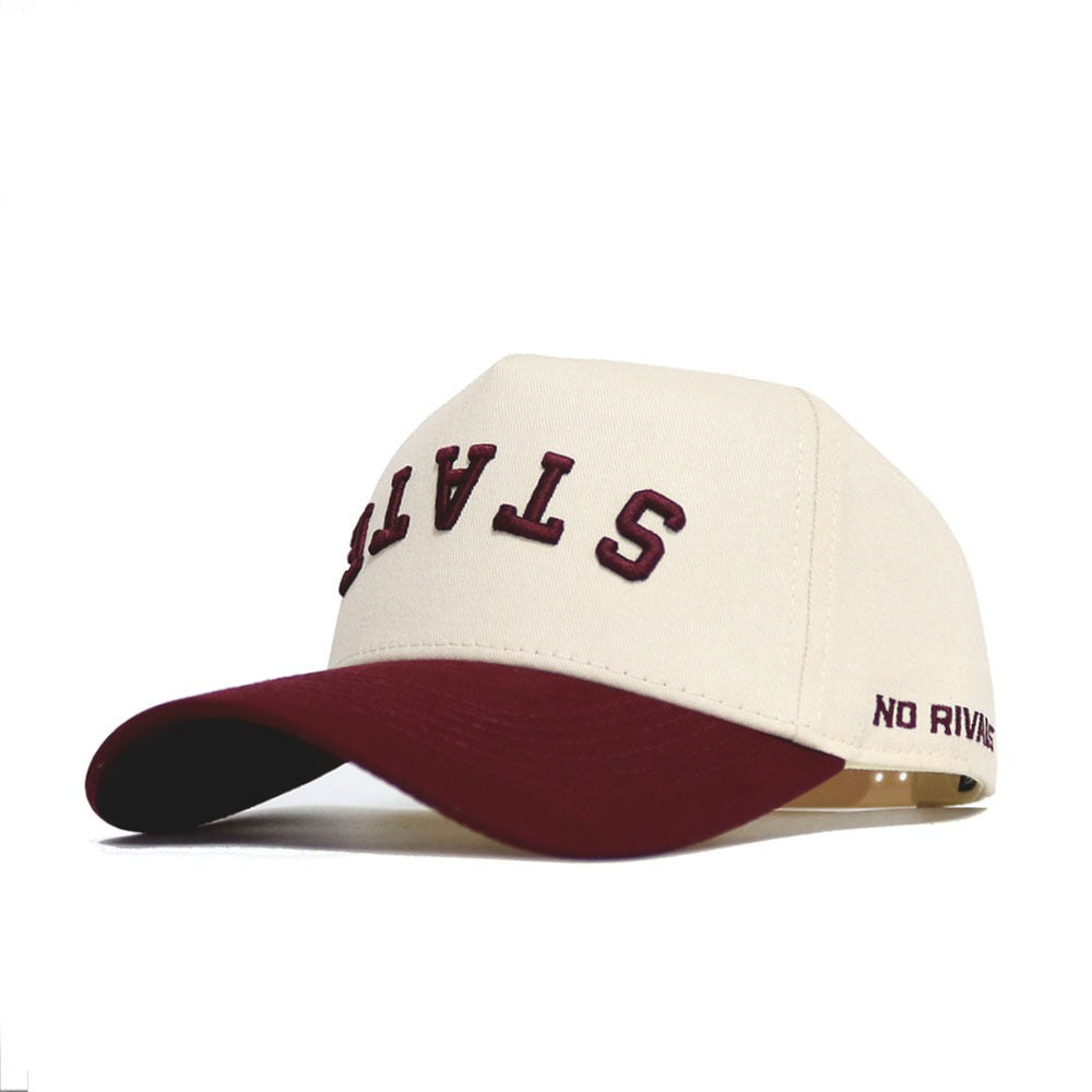 Upside Down STATE Hat - Mississippi State - Classic Colors - No Rivals