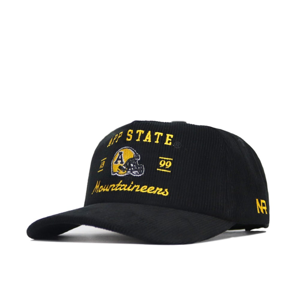 App State Vintage Cord Hat - Black - No Rivals