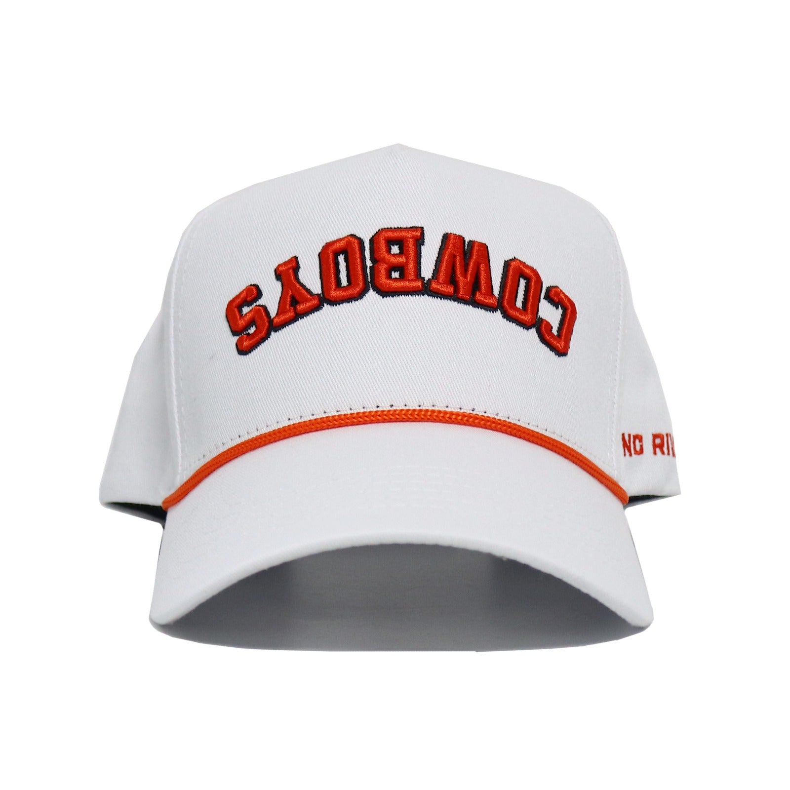 Upside Down COWBOYS Hat - Whiteout - No Rivals