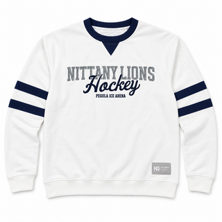 Penn State Hockey Stripe Crewneck