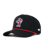 Nebraska Baseball Herbie Hat - Black