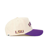 Upside Down TIGERS Hat - LSU - Classic Purple