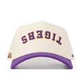 Upside Down TIGERS Hat - LSU - Classic Purple