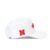 Upside Down HUSKERS Hat - Nebraska - Whiteout