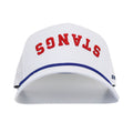 Upside Down STANGS Hat - SMU - Whiteout