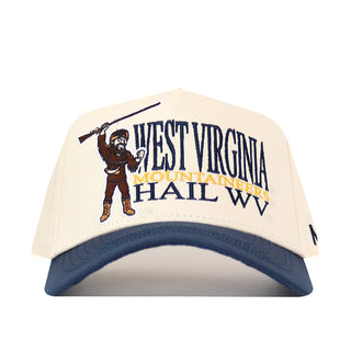 WVU Mountaineers Stacked Mascot Hat