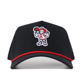 Nebraska Basketball Herbie Hat - Black