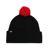 Show your Badger pride with the Wisconsin Badger Patch Beanie by No Rivals—a sleek black knit beanie featuring a folded brim, a signature NR tag, and a bold red pom-pom on top. Made from premium cotton for lasting comfort and warmth, it’s ideal for gameday style whether you’re cheering in the stands or out and about.