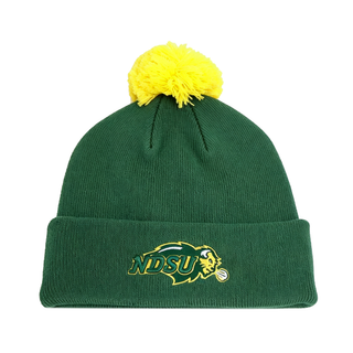 North Dakota State Bison Logo Beanie