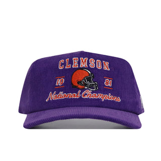 Clemson Vintage Natty Cord Hat