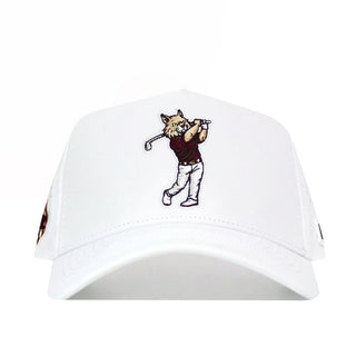 Texas State Golf Hat - White