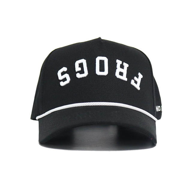 Upside Down FROGS Hat - TCU - Blackout - No Rivals
