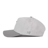 Texas Tech Graphite Hat in light gray with a darker gray brim, a snapback closure, and a small logo embroidered on the side.