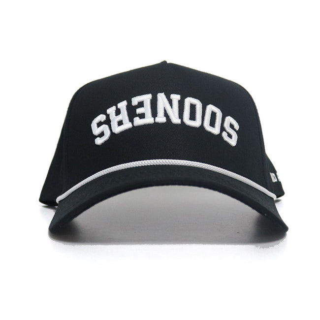 Upside Down SOONERS Hat - Blackout - No Rivals
