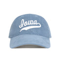 Iowa Corduroy Hat  - Unstructured - Sky Blue