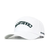 Upside Down CHARLOTTE Hat - UNCC - Whiteout