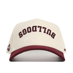 Upside Down BULLDOGS Hat - Mississippi State - Classic Colors - No Rivals