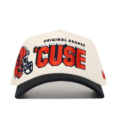 Cap with 'CUSE' text and helmet logo on a white background