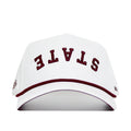 Upside Down STATE Hat - Mississippi State - Whiteout