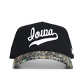 Iowa Script Camo Hat - Trailblazer Edition