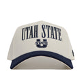 Utah State Retro Block Hat