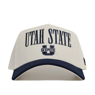 Utah State Retro Block Hat