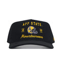 App State Vintage Helmet Cord Hat - Black