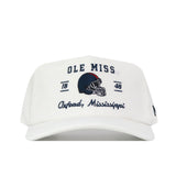 Ole Miss Vintage Cord Hat - White - No Rivals