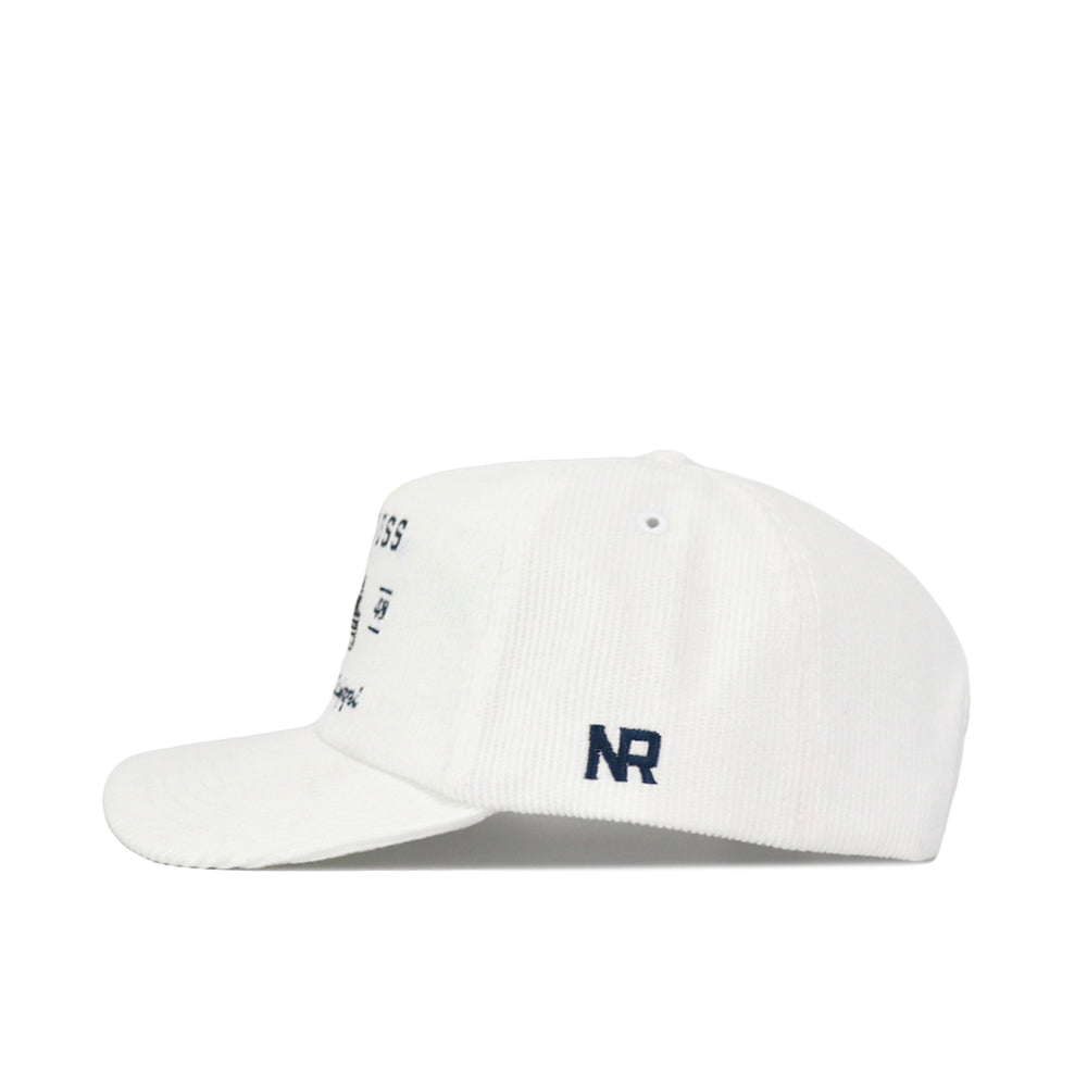 Ole Miss Vintage Cord Hat - White - No Rivals