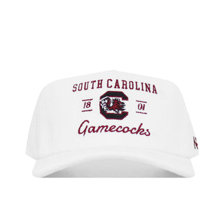 South Carolina Vintage Cord Hat - White