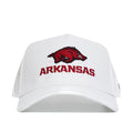 Arkansas Golf Hat - White