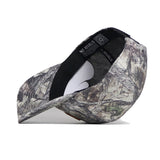 The Georgia Tech Outland Hat by No Rivals is shown upside down, revealing its black interior band boldly printed with "NO RIVALS" inside for a striking detail.