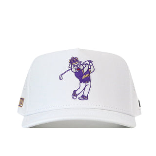 JMU Dukes Golf Hat - White